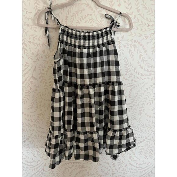 Dresses & Skirts - NEW Chic Black and White Gingham Summer Dress